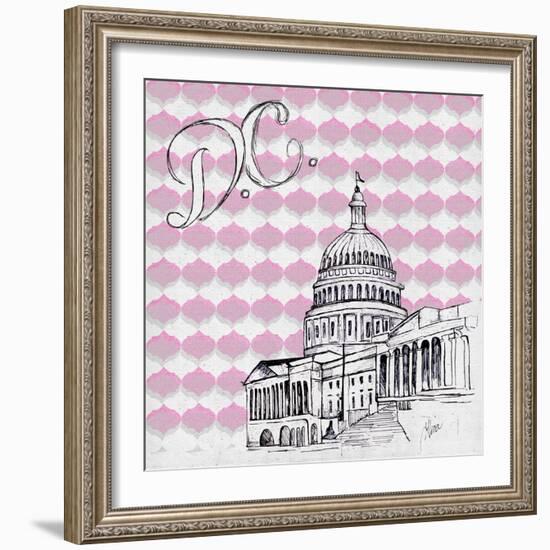 Textile D.C.-Gina Ritter-Framed Premium Giclee Print