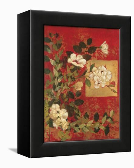 Textile Impressions 1-Matina Theodosiou-Framed Stretched Canvas