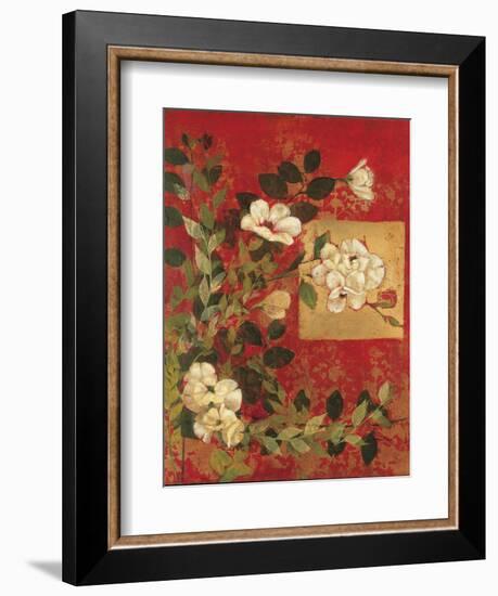 Textile Impressions 1-Matina Theodosiou-Framed Art Print