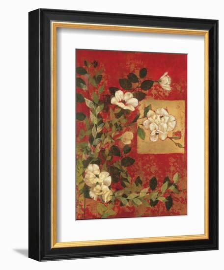 Textile Impressions 1-Matina Theodosiou-Framed Art Print