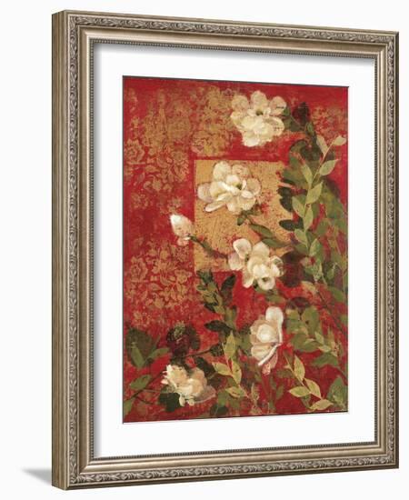 Textile Impressions 2-Matina Theodosiou-Framed Art Print