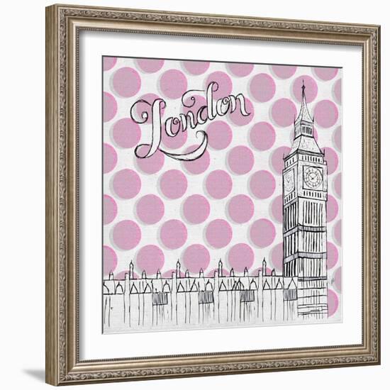 Textile London-Gina Ritter-Framed Art Print