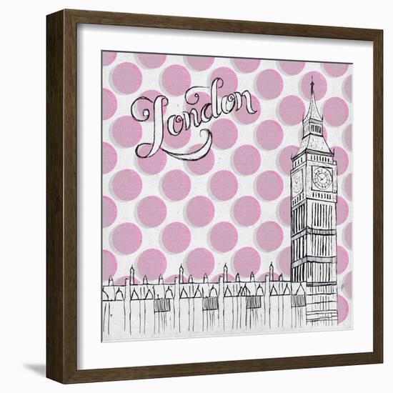 Textile London-Gina Ritter-Framed Art Print