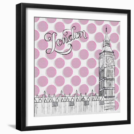 Textile London-Gina Ritter-Framed Art Print