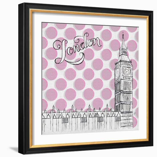 Textile London-Gina Ritter-Framed Art Print