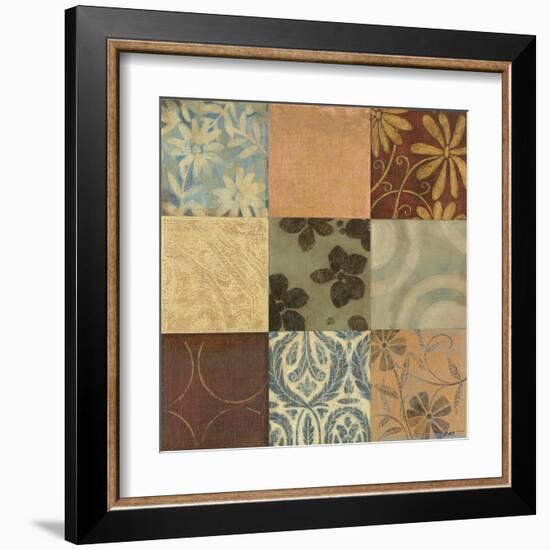 Textile Patterns Nine-Patch-Norman Wyatt Jr.-Framed Art Print