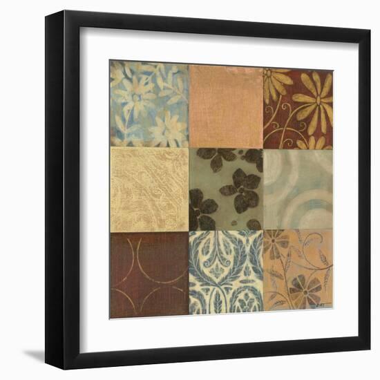 Textile Patterns Nine-Patch-Norman Wyatt Jr.-Framed Art Print