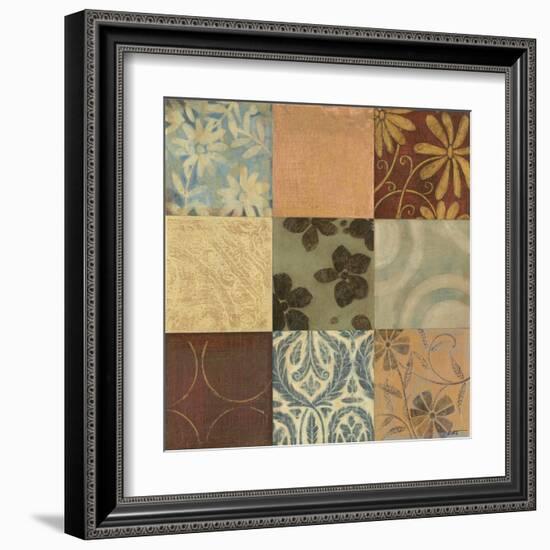 Textile Patterns Nine-Patch-Norman Wyatt Jr.-Framed Art Print