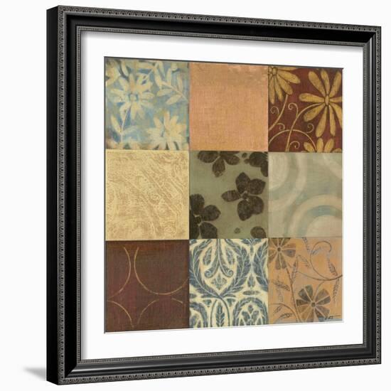 Textile Patterns Nine-Patch-Norman Wyatt Jr.-Framed Art Print