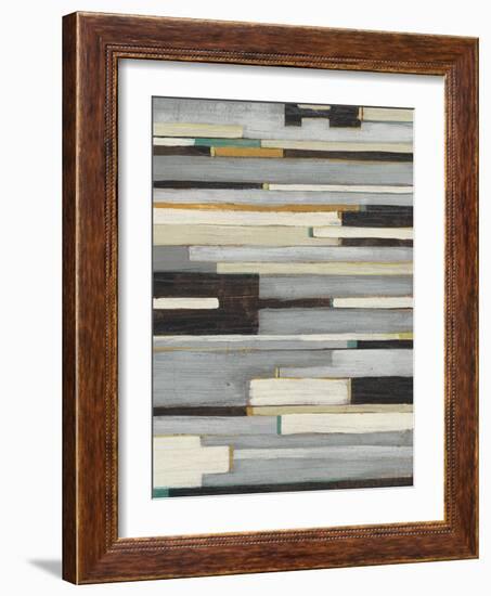 Textile Ratio II-June Vess-Framed Art Print