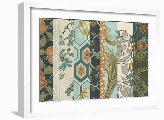 Textile Strata I-June Erica Vess-Framed Art Print