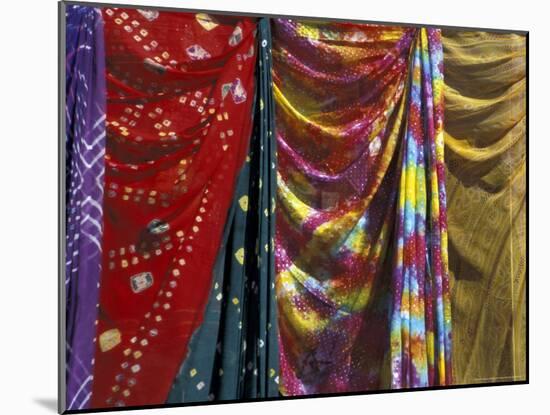 Textiles in Bikaner, India-Judith Haden-Mounted Photographic Print