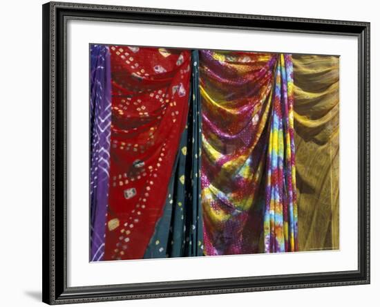 Textiles in Bikaner, India-Judith Haden-Framed Photographic Print