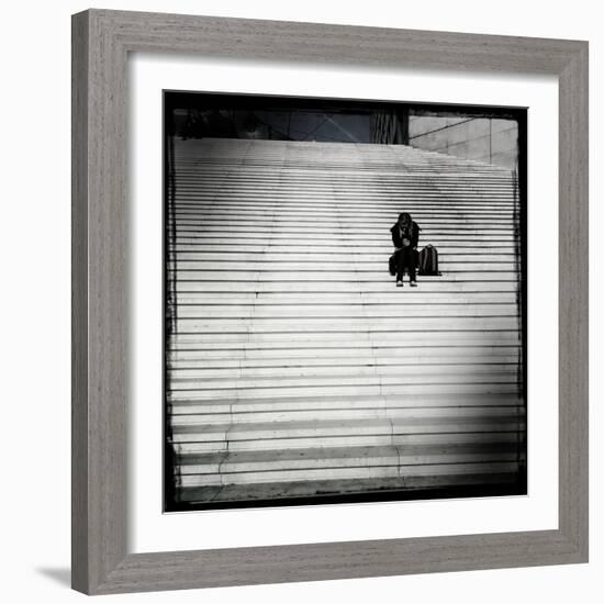 Texting-Craig Roberts-Framed Photographic Print