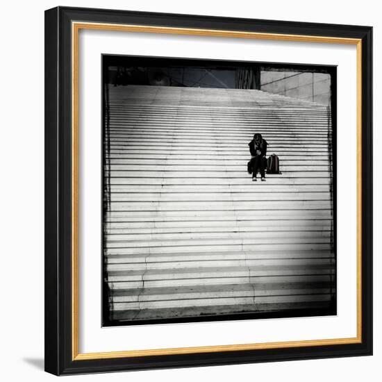 Texting-Craig Roberts-Framed Photographic Print