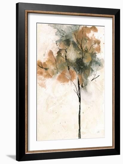 Textural Trees II-Chris Paschke-Framed Art Print