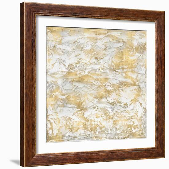 Textural with Gold III-Sofia Gordon-Framed Art Print