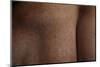 Texture of Human Skin. close up of African-American Male Body-master1305-Mounted Photographic Print