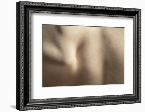 Texture of Human Skin. close up of Well-Kept Caucasian Human Body-master1305-Framed Photographic Print