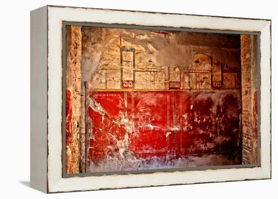 Texture of Ruins in Italy-null-Framed Stretched Canvas
