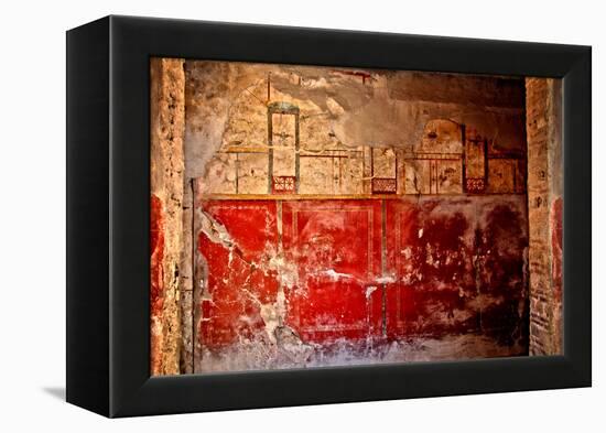 Texture of Ruins in Italy-null-Framed Stretched Canvas