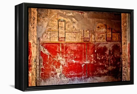 Texture of Ruins in Italy-null-Framed Stretched Canvas