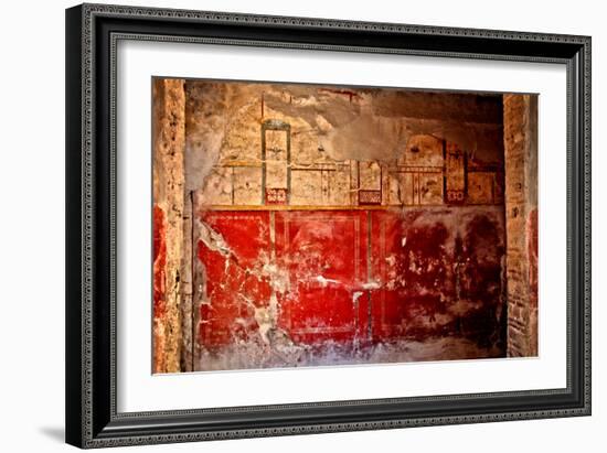 Texture of Ruins in Italy-null-Framed Photo