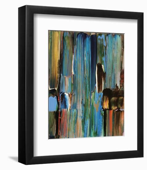 Texture of Tall Trees No. 2-Joan Davis-Framed Art Print