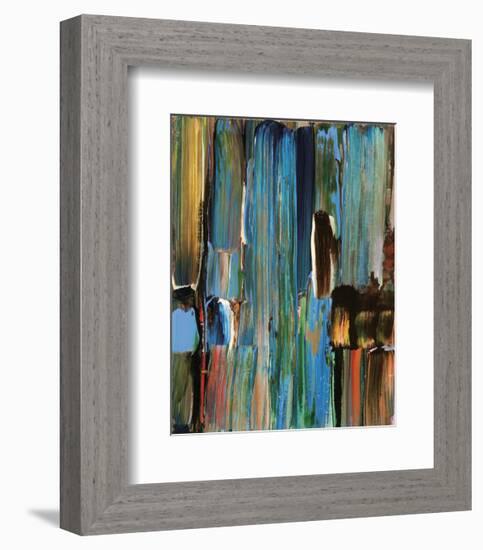 Texture of Tall Trees No. 2-Joan Davis-Framed Art Print