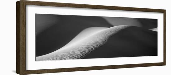 Texture Pattern on Sand Dunes, Stovepipe Wells, Death Valley, California, USA-null-Framed Photographic Print