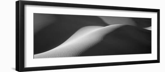 Texture Pattern on Sand Dunes, Stovepipe Wells, Death Valley, California, USA-null-Framed Photographic Print