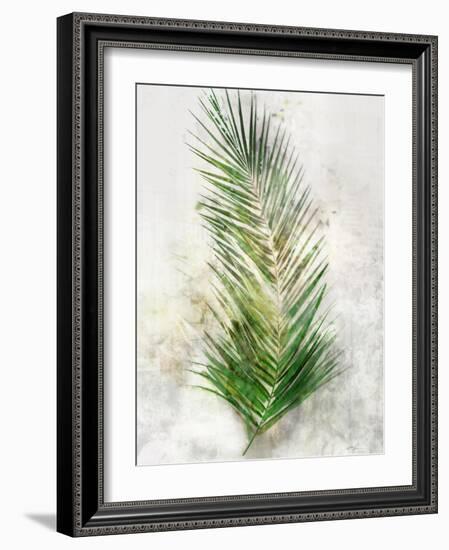 Textured Areca Palm-Ken Roko-Framed Art Print