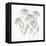Textured Calm Flower Black Eyed Susans-Sweet Melody Designs-Framed Stretched Canvas
