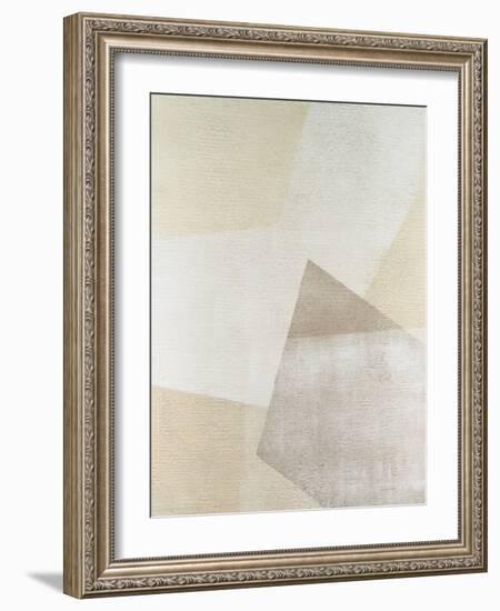 Textured Chiffon I-Vanna Lam-Framed Art Print