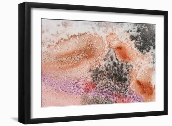 Textured Coast I-Irena Orlov-Framed Art Print