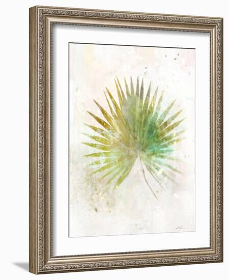 Textured Fan Palm-Ken Roko-Framed Art Print