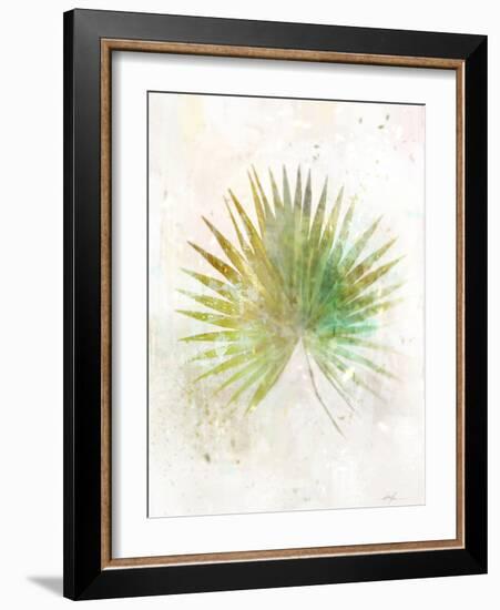 Textured Fan Palm-Ken Roko-Framed Art Print