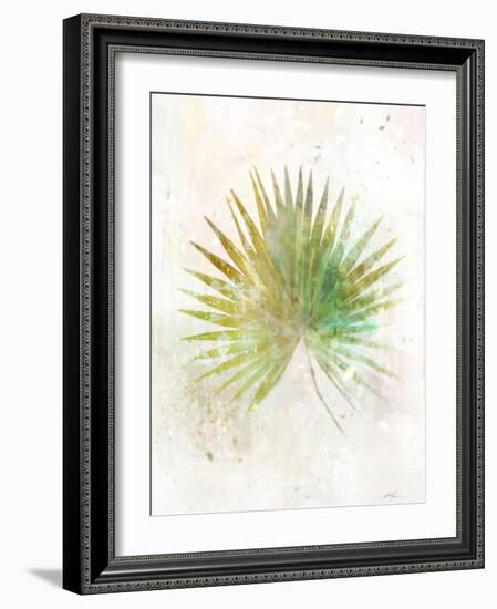 Textured Fan Palm-Ken Roko-Framed Art Print