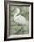 Textured Heron I-Jennifer Goldberger-Framed Art Print