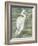 Textured Heron II-Jennifer Goldberger-Framed Art Print