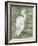 Textured Heron II-Jennifer Goldberger-Framed Art Print