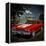 Textured Image of Classic Car in America-Salvatore Elia-Framed Premier Image Canvas