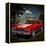 Textured Image of Classic Car in America-Salvatore Elia-Framed Premier Image Canvas