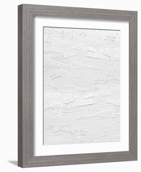 Textured on White I-Sofia Gordon-Framed Art Print