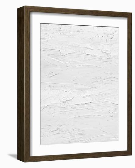 Textured on White I-Sofia Gordon-Framed Art Print