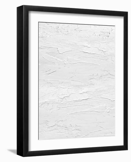 Textured on White I-Sofia Gordon-Framed Art Print