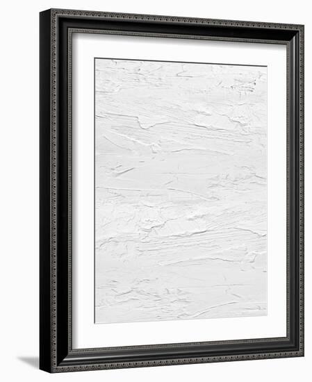 Textured on White I-Sofia Gordon-Framed Art Print