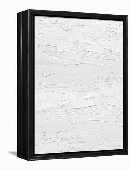 Textured on White I-Sofia Gordon-Framed Stretched Canvas