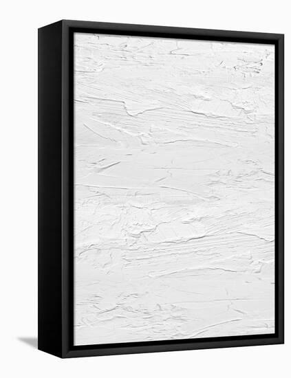 Textured on White I-Sofia Gordon-Framed Stretched Canvas