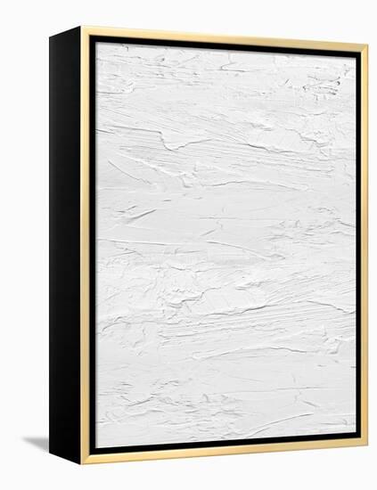 Textured on White I-Sofia Gordon-Framed Stretched Canvas